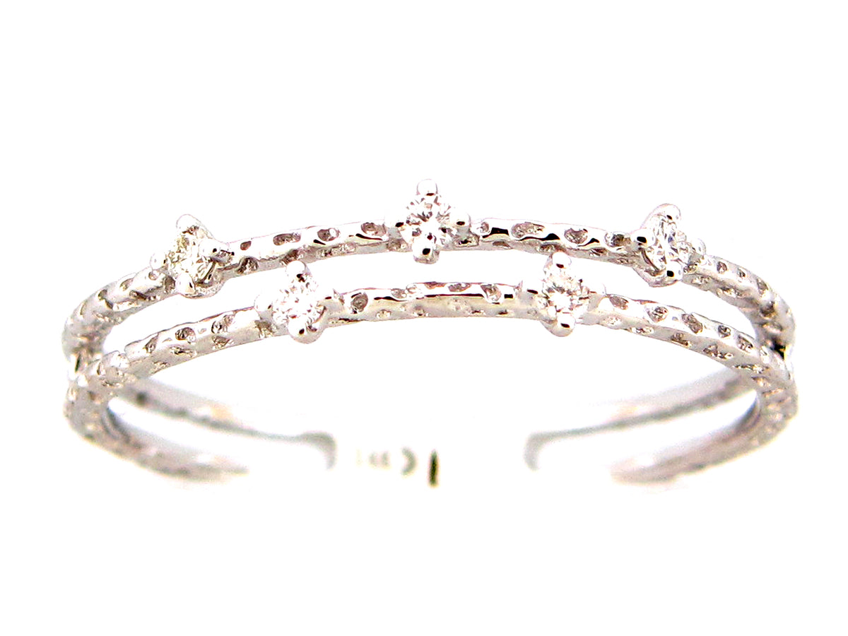 DIAMOND DUET RING
