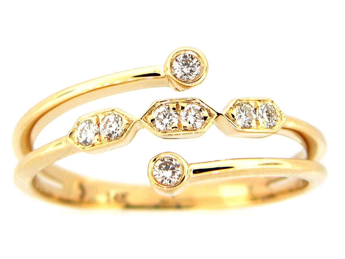 DIAMOND RING, 14KY (N)
