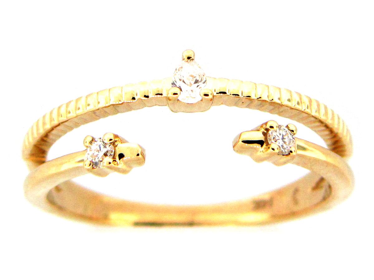 DIAMOND RING, 14KY (N)