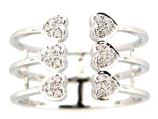 DIAMOND RING, 14KW (N)