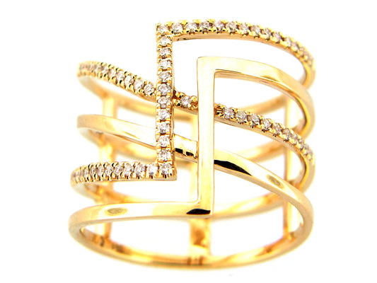 DIAMOND RING, 14KY (N)