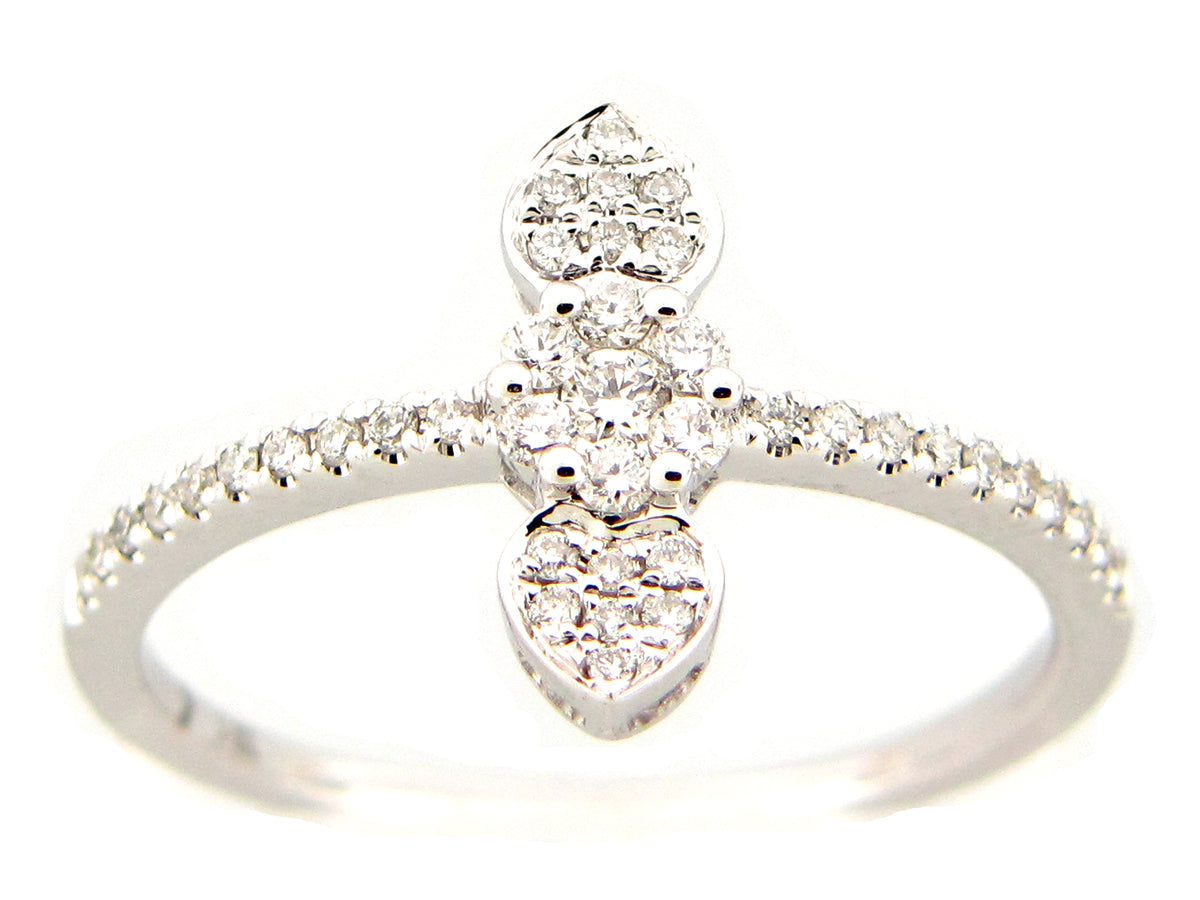 DIAMOND RING, 14KW (N)