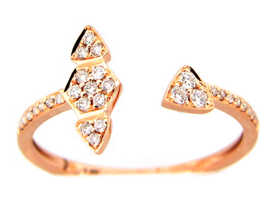 DIAMOND RING, 14KR (N)