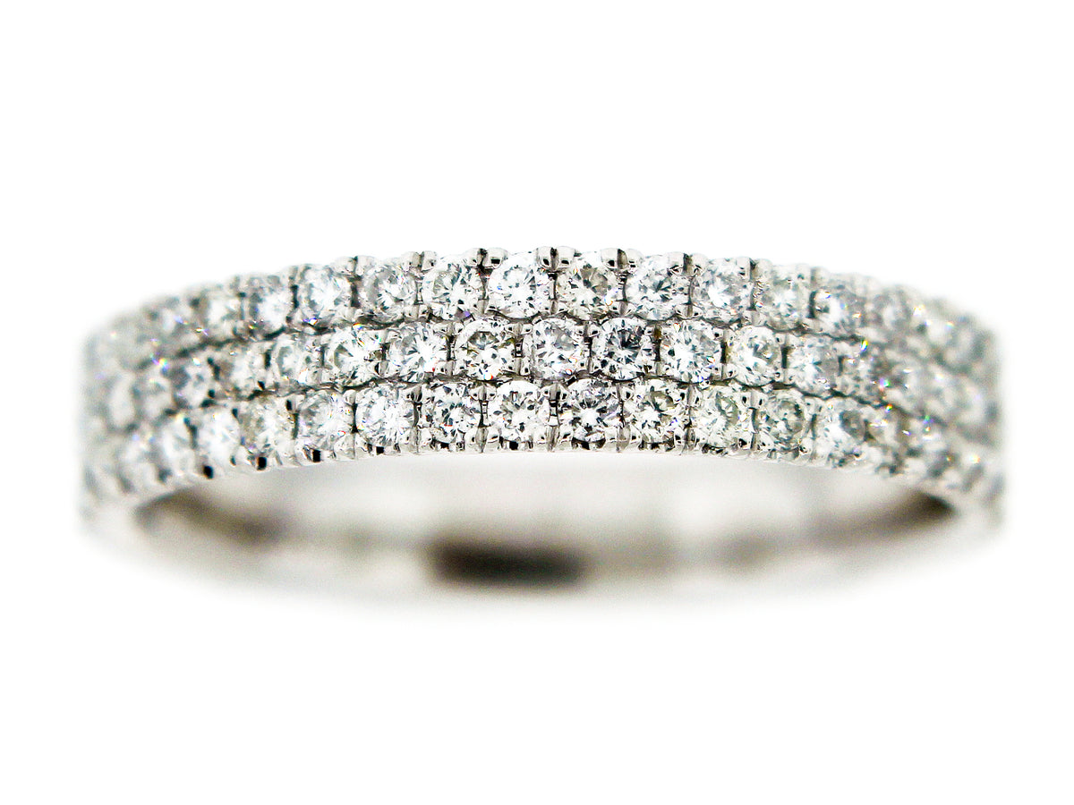DIAMOND RING, SIZE 10 3/4 , 14KW (N)