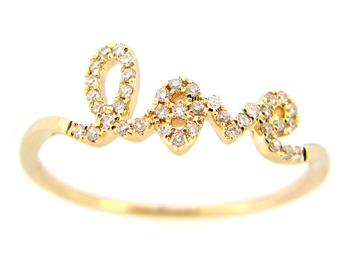 DIAMOND LOVE RING