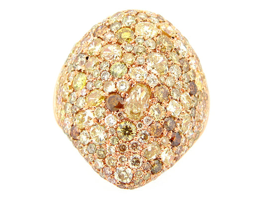 FANCY COLOR DIAMOND RING