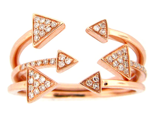 DIAMOND ARROW 3 RING SET