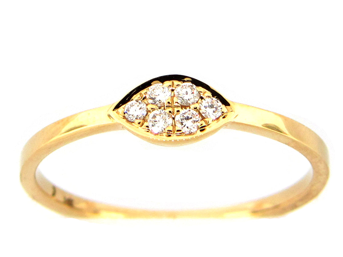 DIAMOND MARQUISE CLUSTER RING