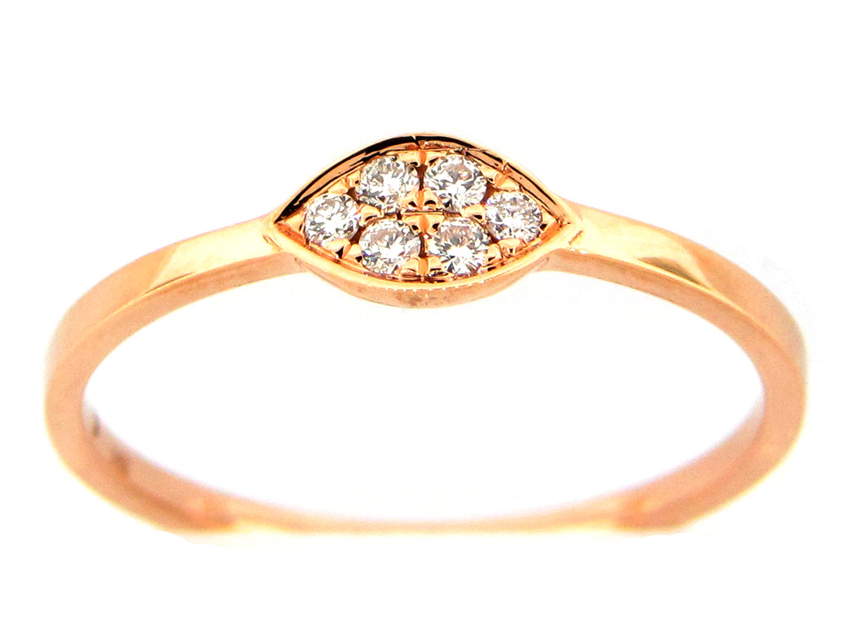 DIAMOND MARQUISE CLUSTER RING
