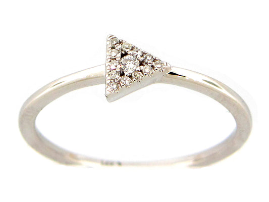 DIAMOND TRIANGLE RING