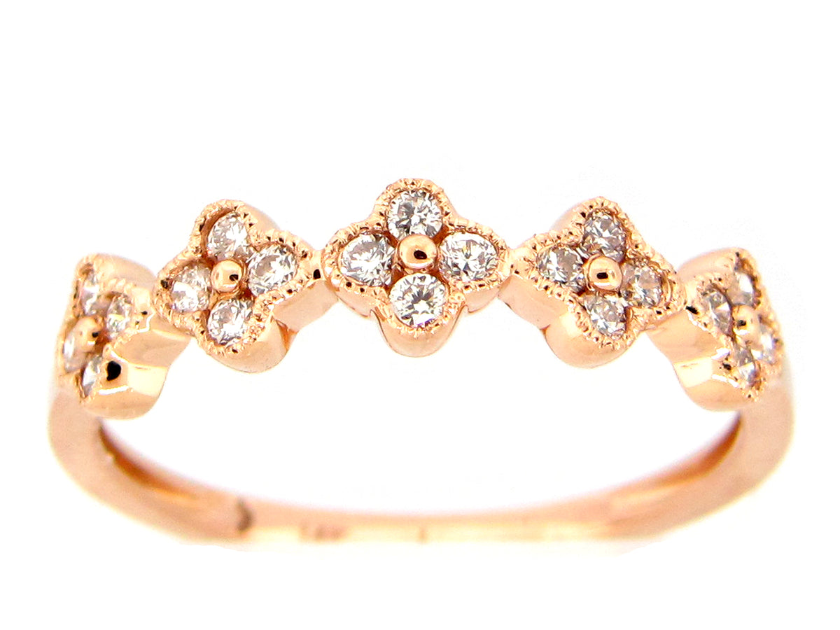 DIAMOND FLORETTE RING