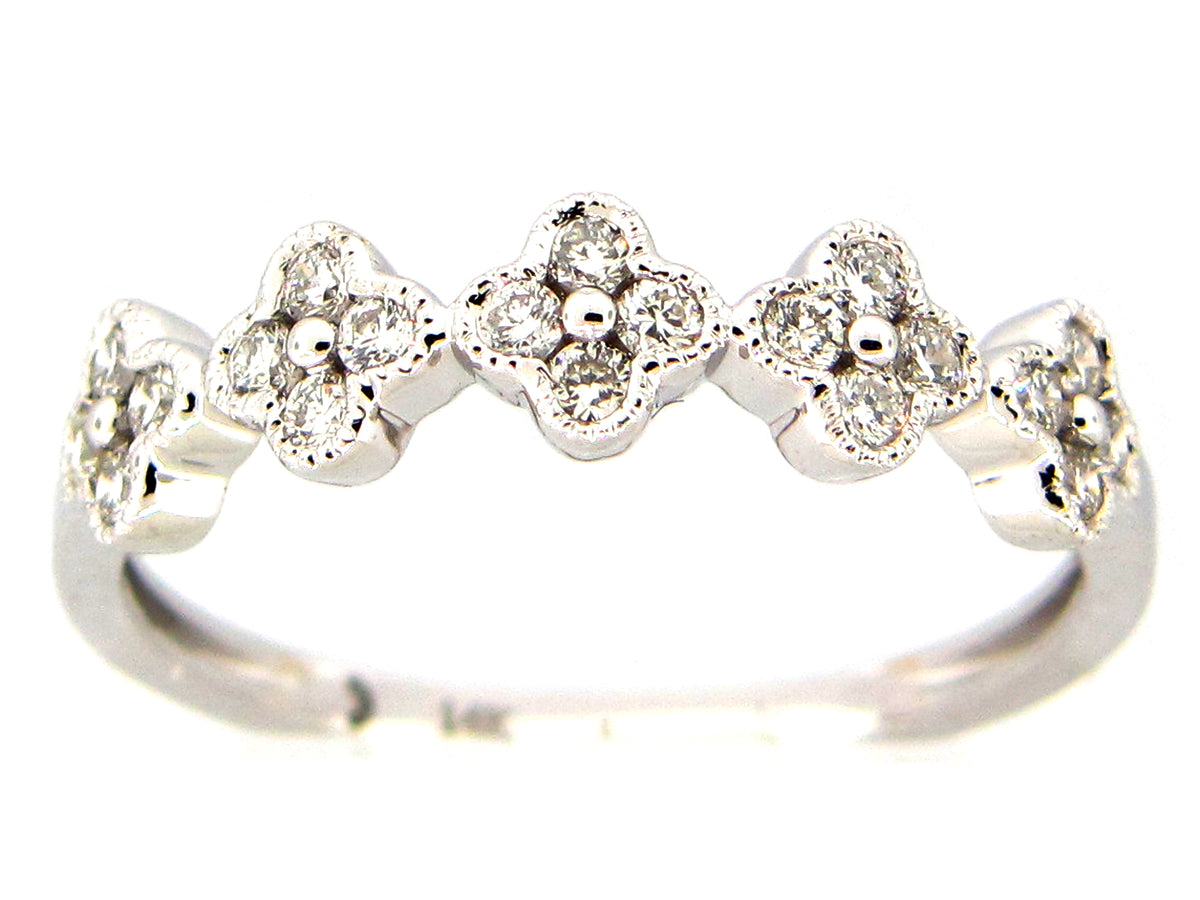 DIAMOND FLORETTE RING