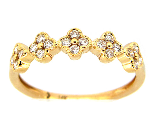 DIAMOND FLORETTE RING
