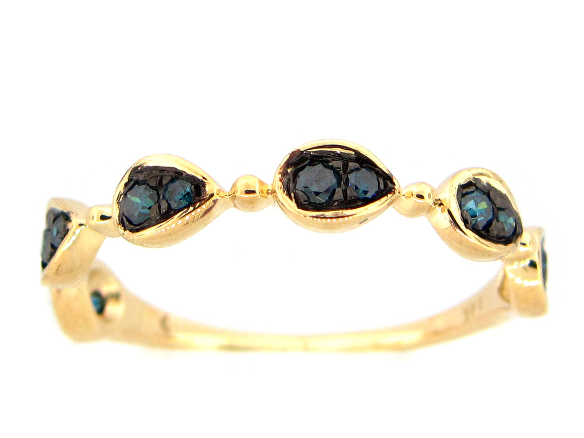 IRR BLUE DIAMOND RING