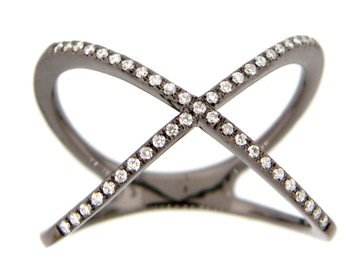 DIAMOND X RING