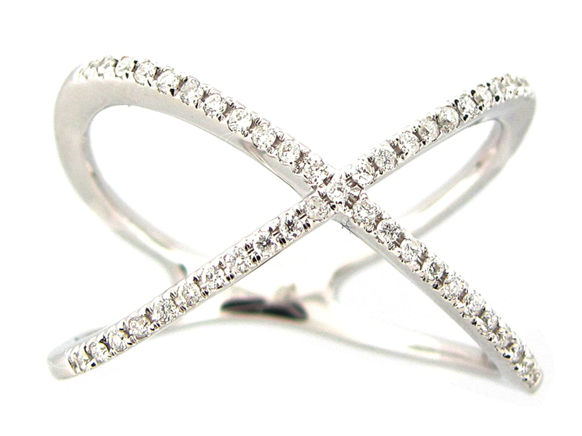DIAMOND X RING