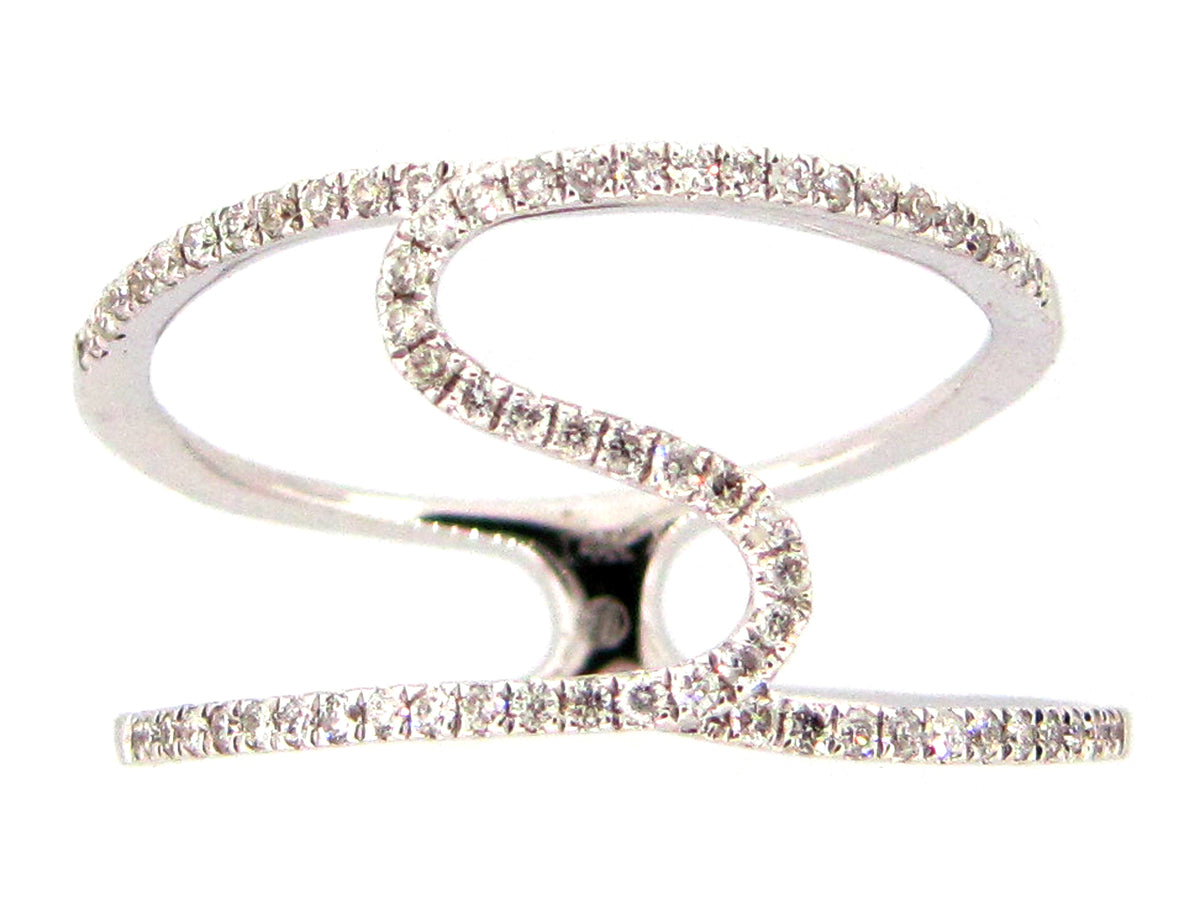 DIAMOND RING, 14KW (N)