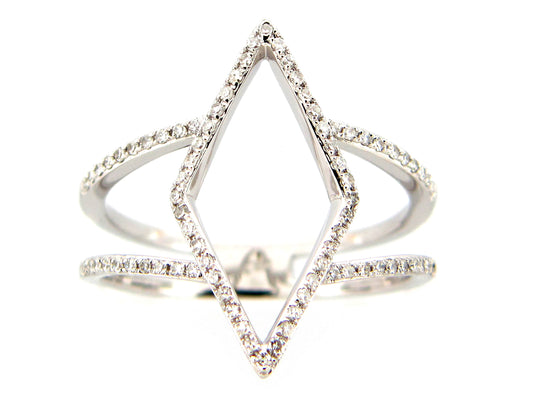 DIAMOND RING, 14KW (N)