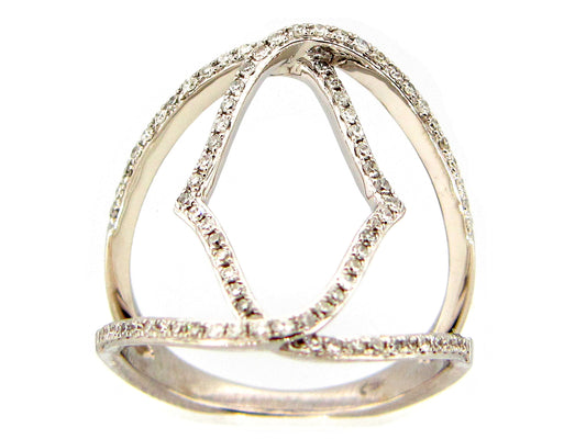 DIAMOND RING, 14KW (N)