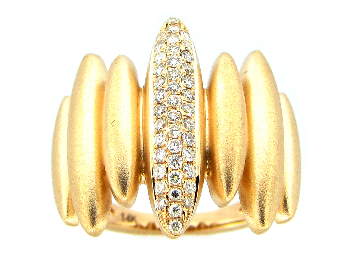 DIAMOND RING, 18KY (N)