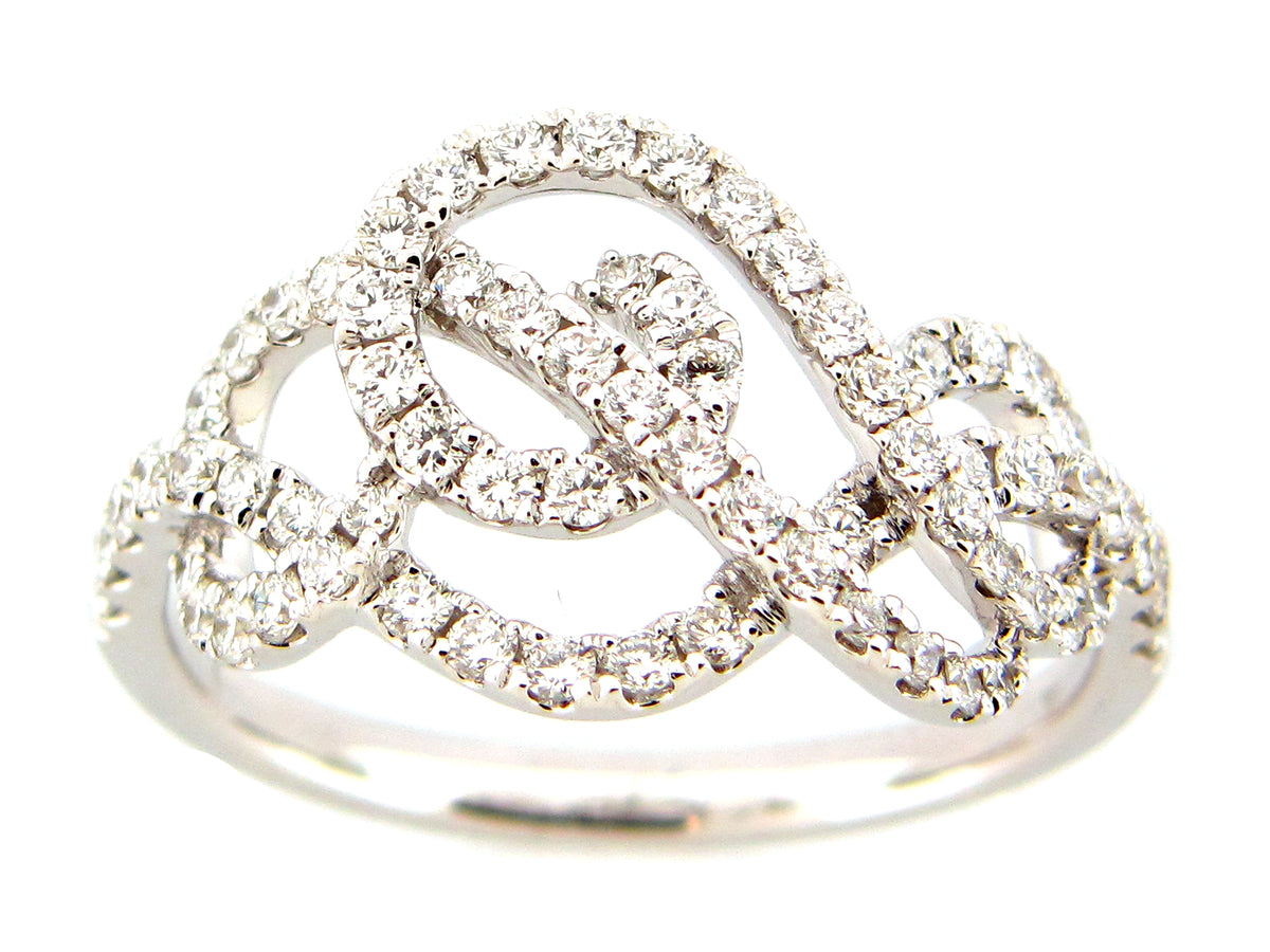 DIAMOND RING, 14KW (N)