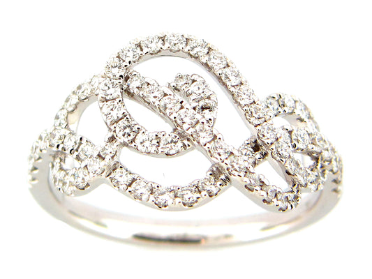 DIAMOND RING, 14KW (N)