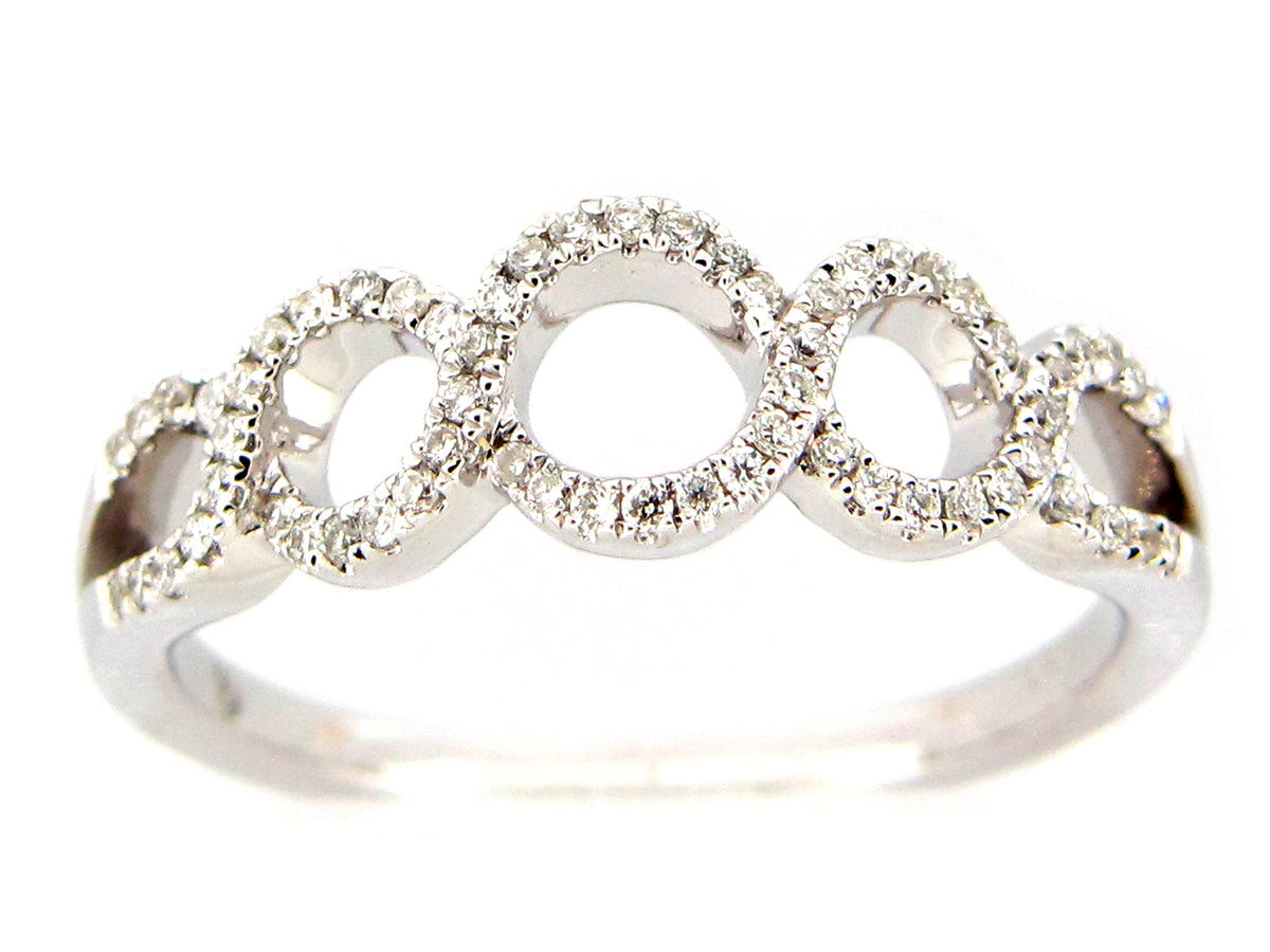 DIAMOND RING, 14KW (N)