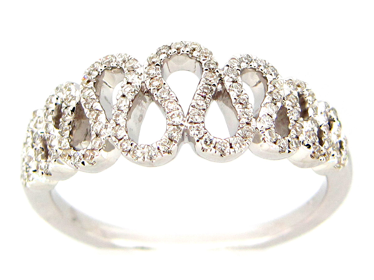 DIAMOND RING, 14KW (N)