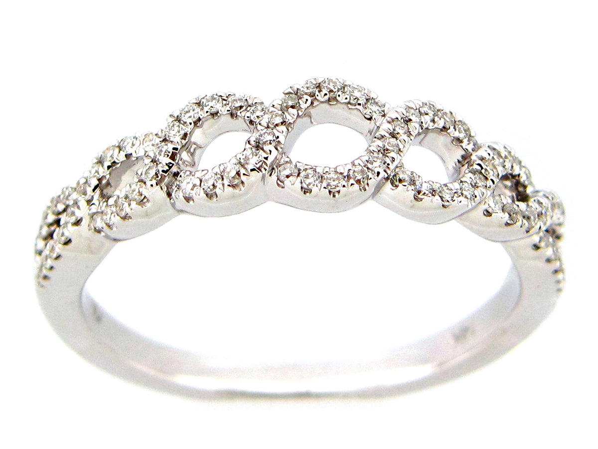 DIAMOND RING, 14KW (N)