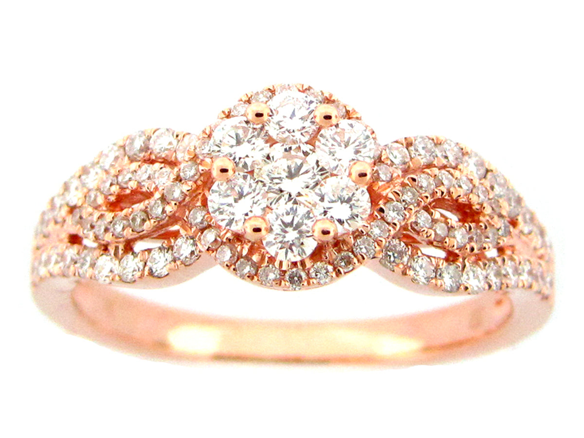 DIAMOND RING, 14KR (N)