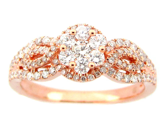 DIAMOND RING, 14KR (N)