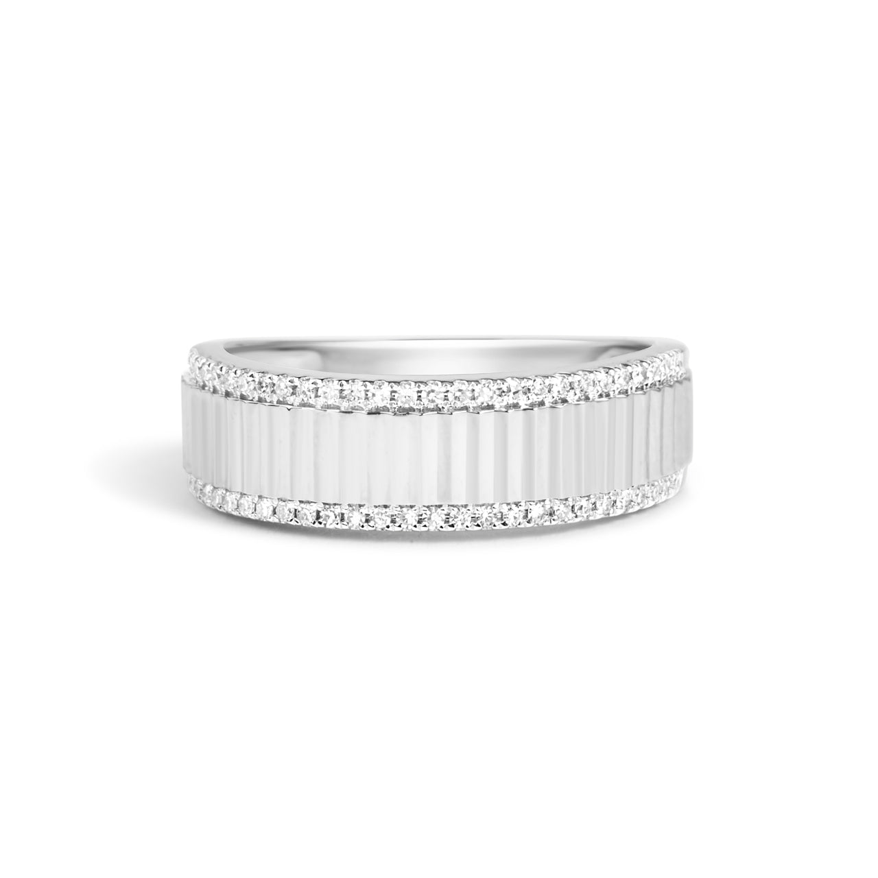 Diamond Fluted Band