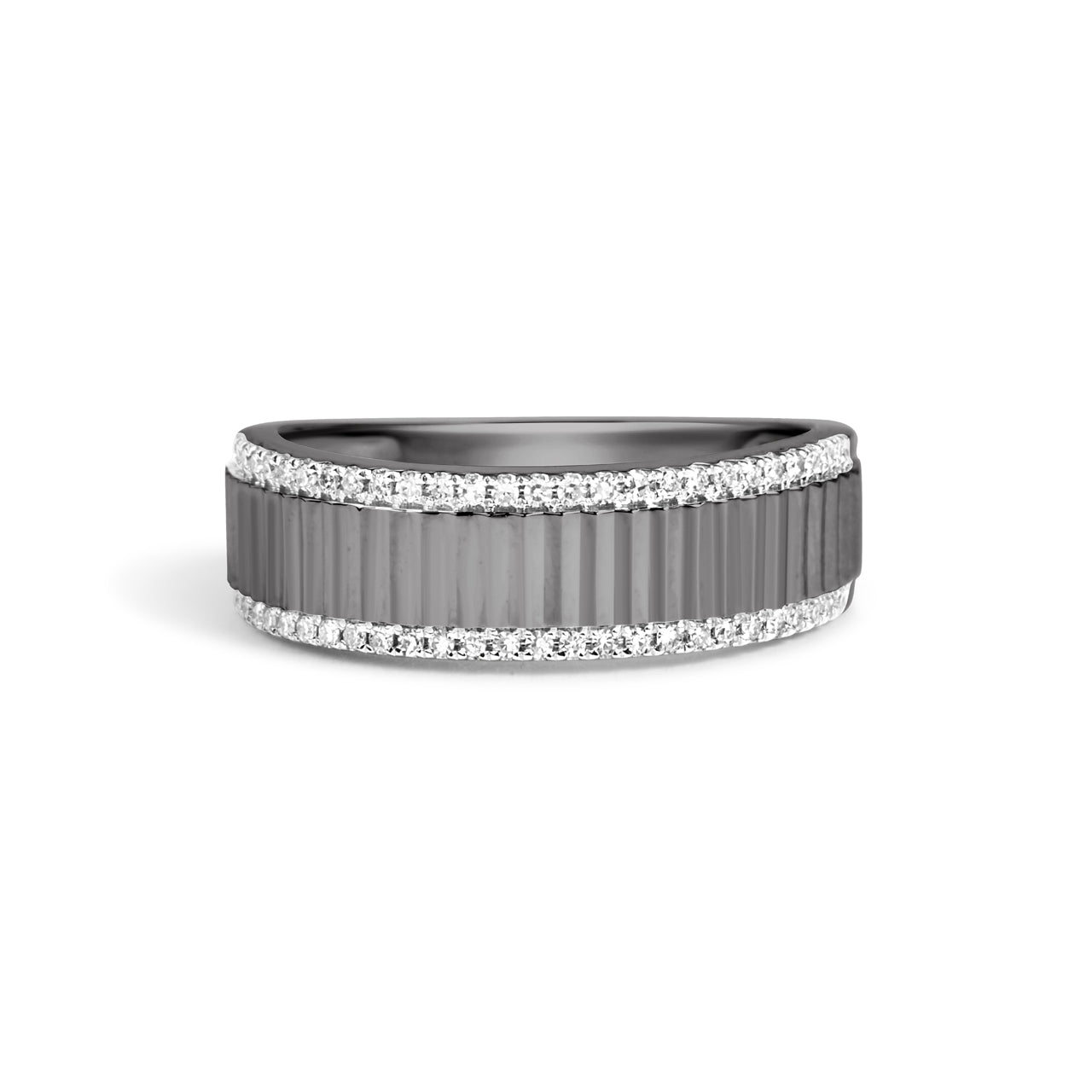 Diamond Fluted Band