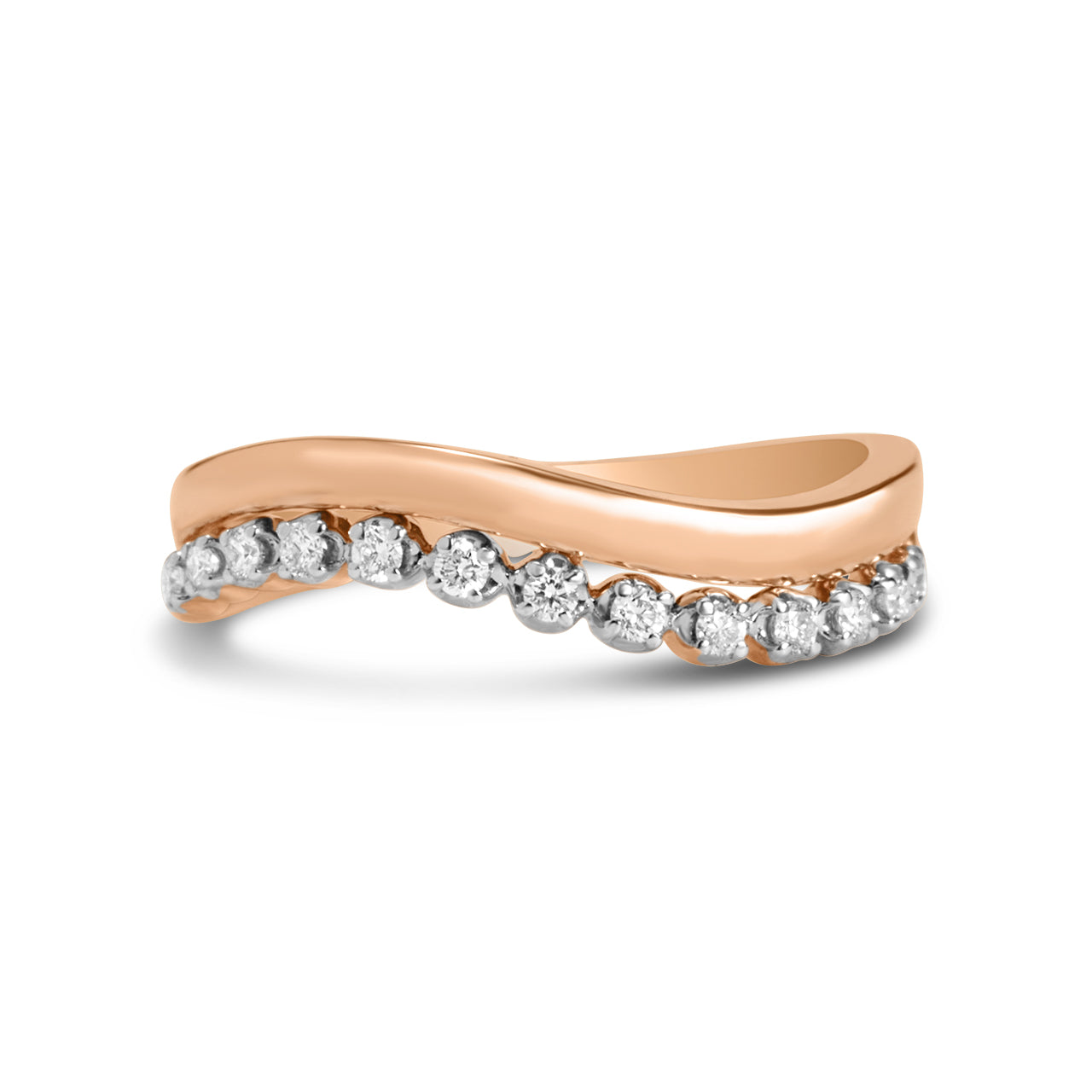 Diamond Wavy Duet Band