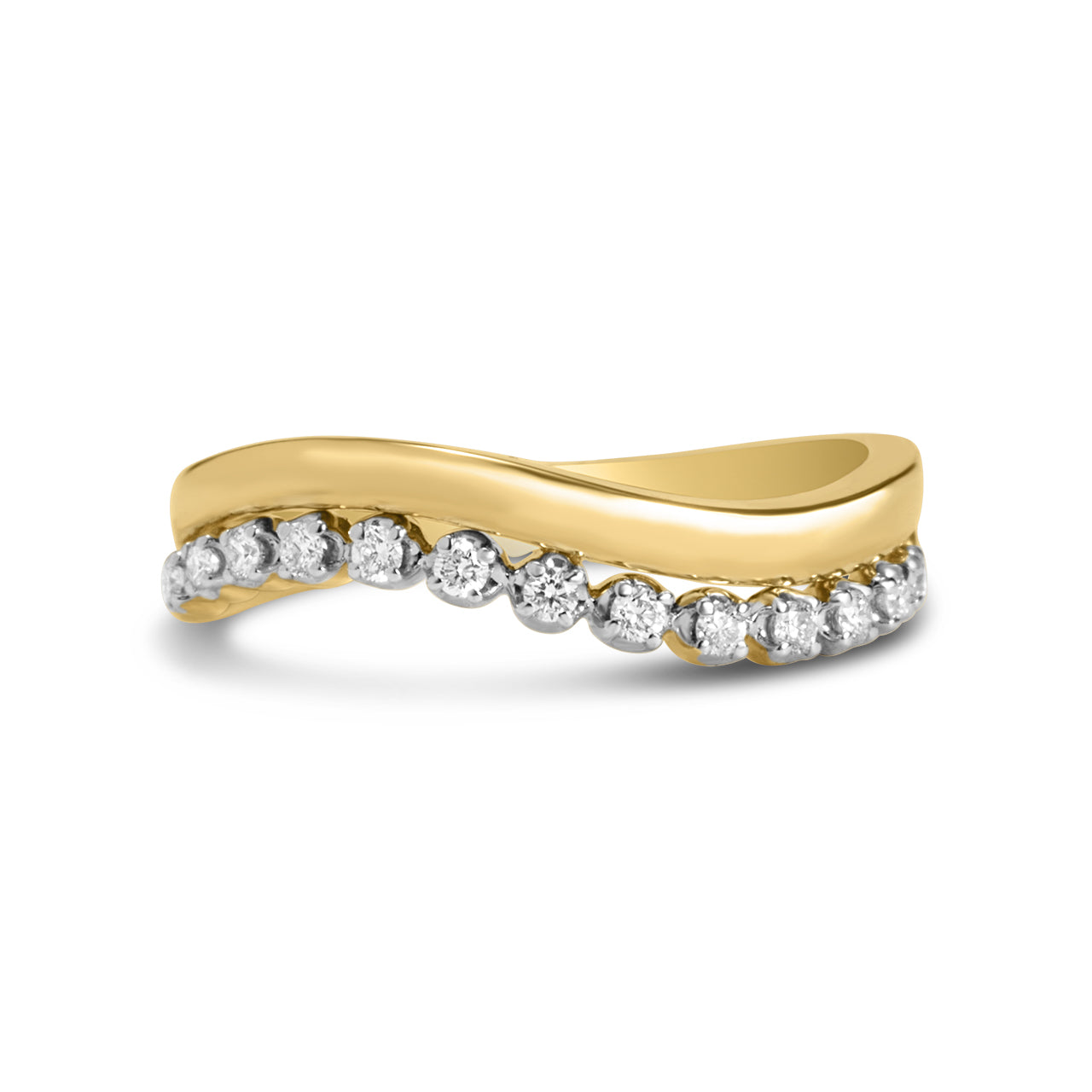 Diamond Wavy Duet Band