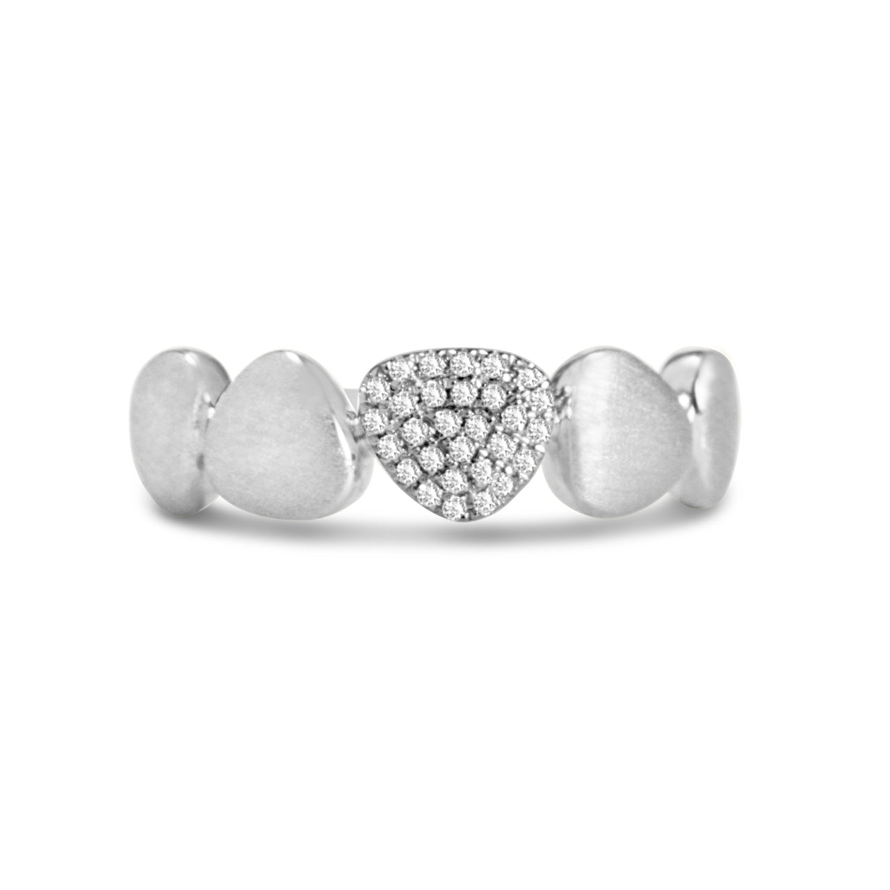 Diamond Pebble Ring