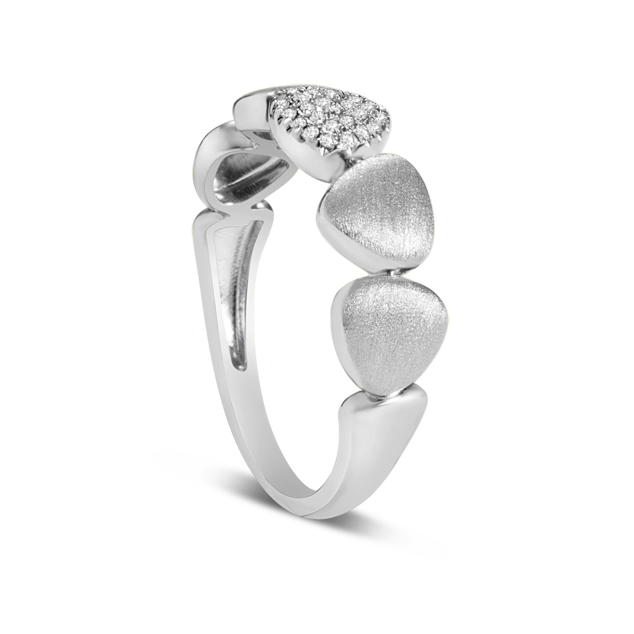 Diamond Pebble Ring