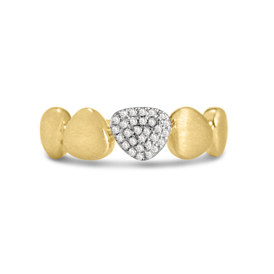 Diamond Pebble Ring