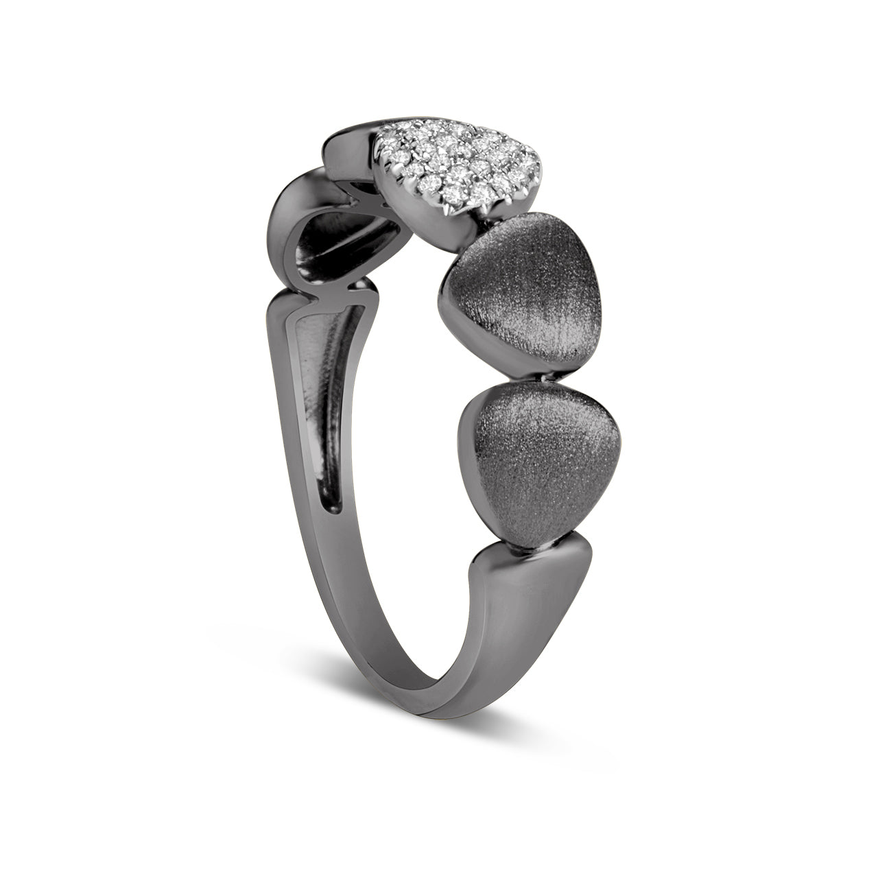 Diamond Pebble Ring