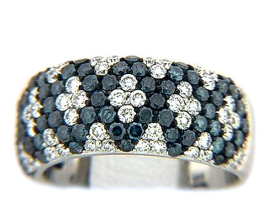 IRR BLUE DIAMOND & DIAMOND RING