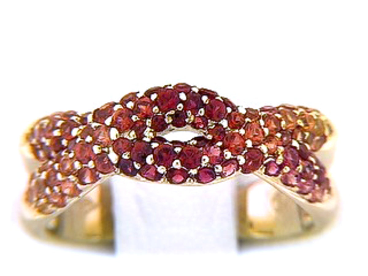 ORANGE SAPPHIRE RING