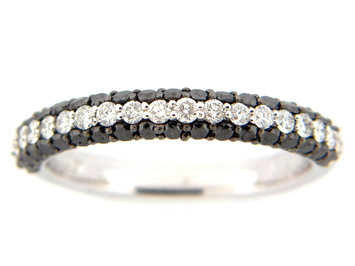 BLACK & WHITE DIAMOND RING