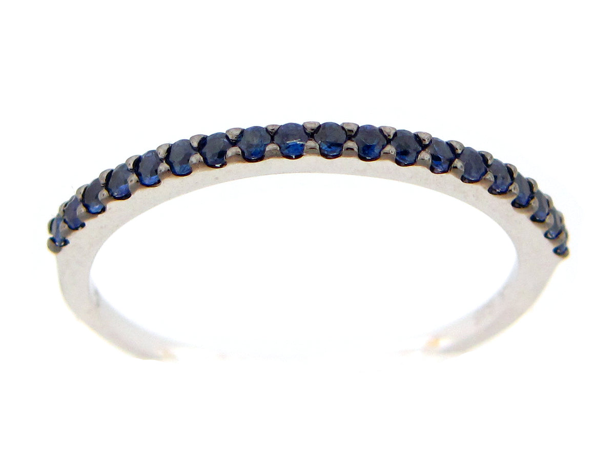 SAPPHIRE 1 ROW BAND RING