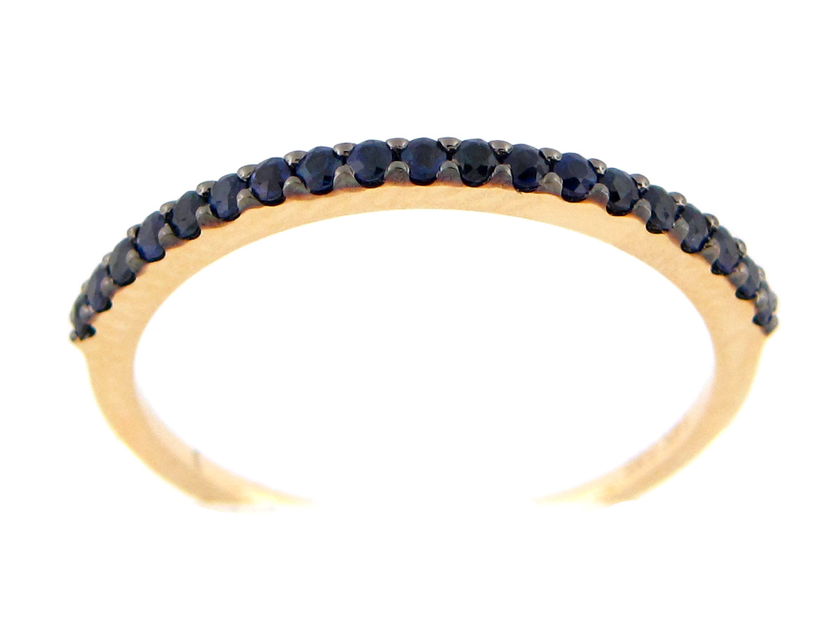 SAPPHIRE 1 ROW BAND RING