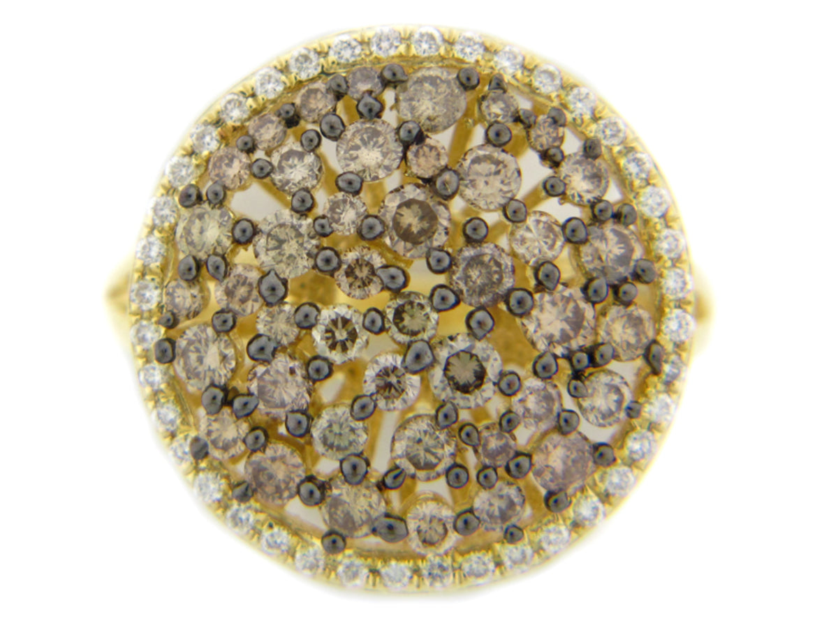 BROWN & WHITE DI RING