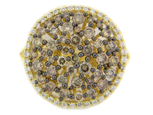 BROWN & WHITE DI RING