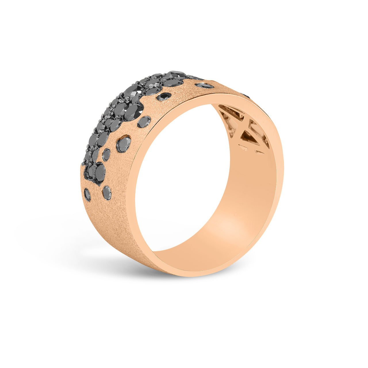 Black Diamond Confetti Signature Cigar Band