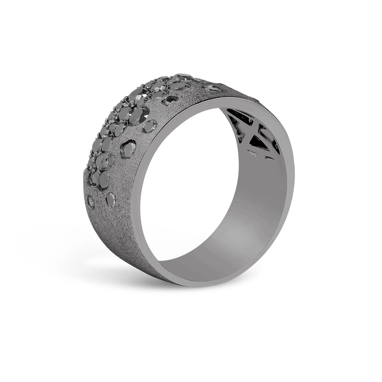 Black Diamond Confetti Signature Cigar Band