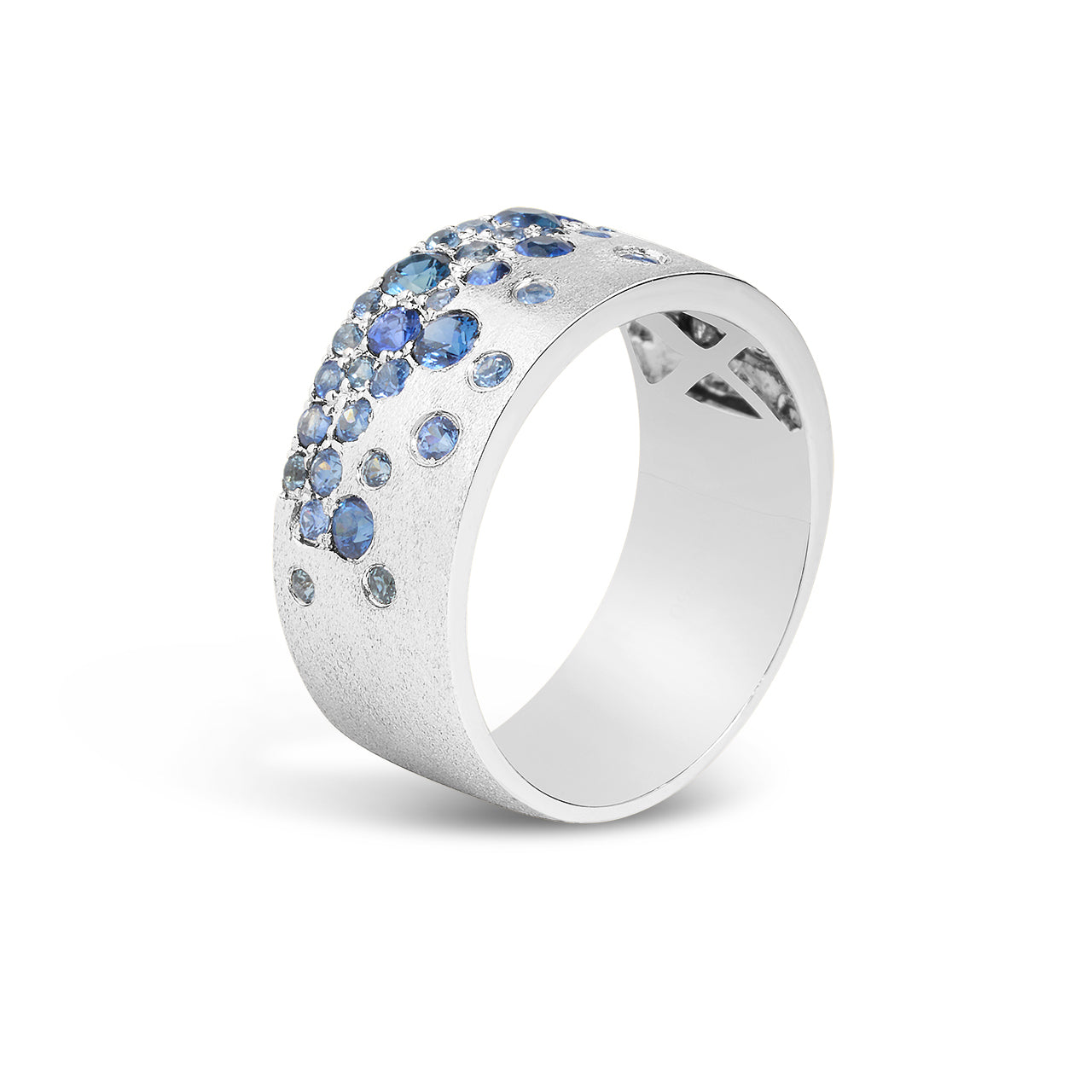 Sapphire Confetti Signature Cigar Band