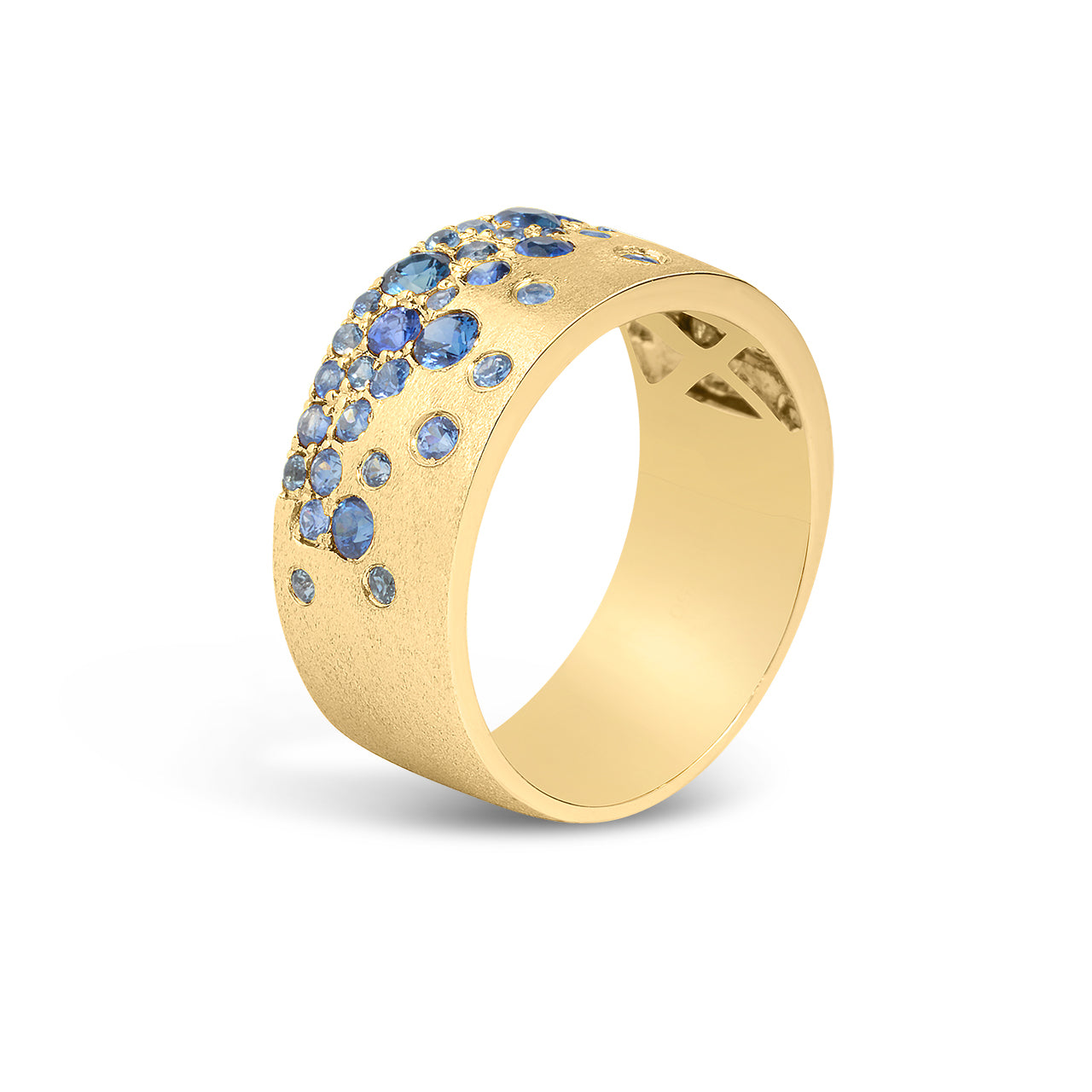Sapphire Confetti Signature Cigar Band